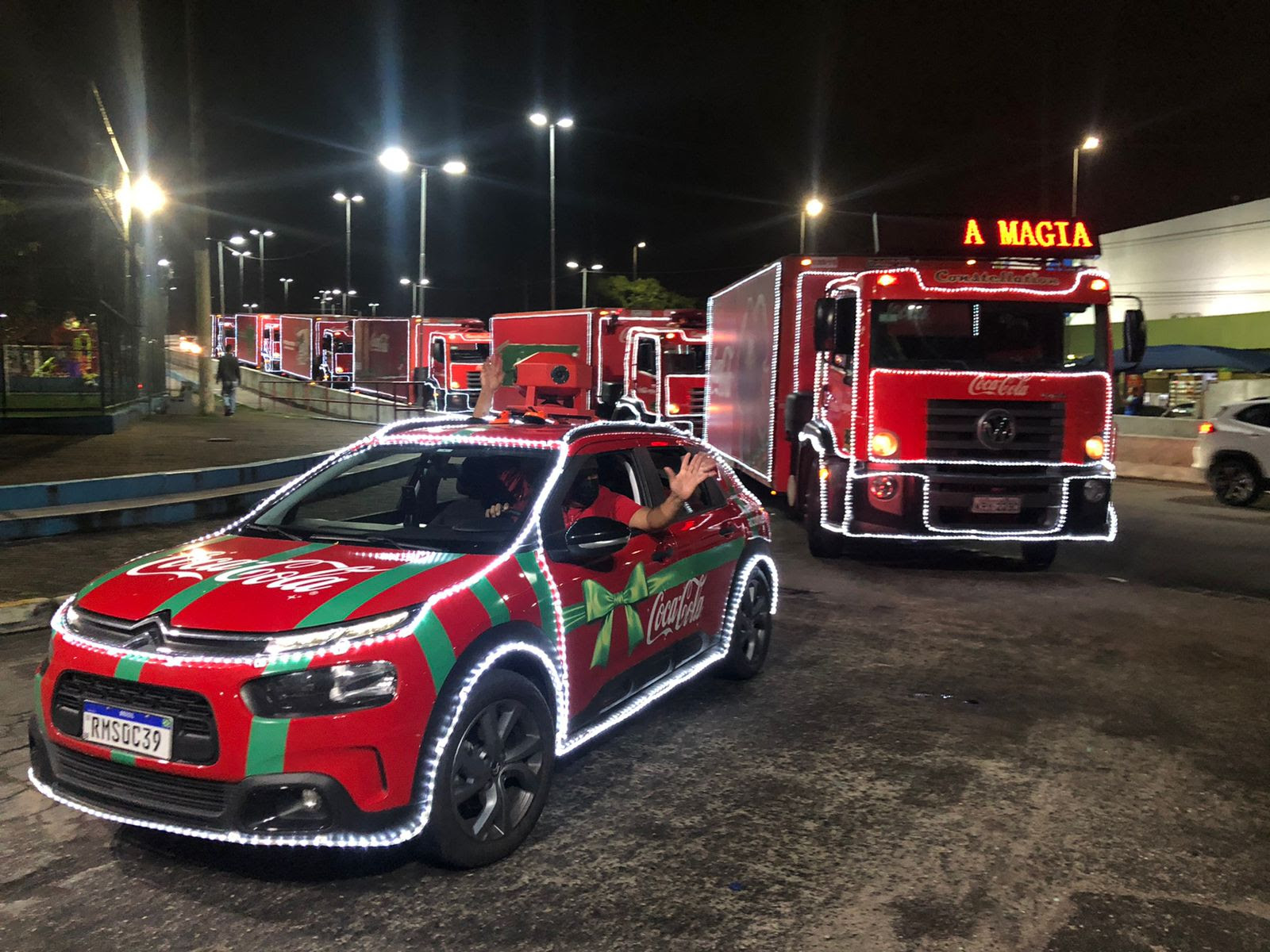 Caravana Da Coca Cola Leva Encanto Do Natal Para Cidades Do Es Es