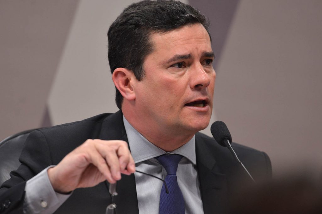 Sérgio Moro fala ao Senado