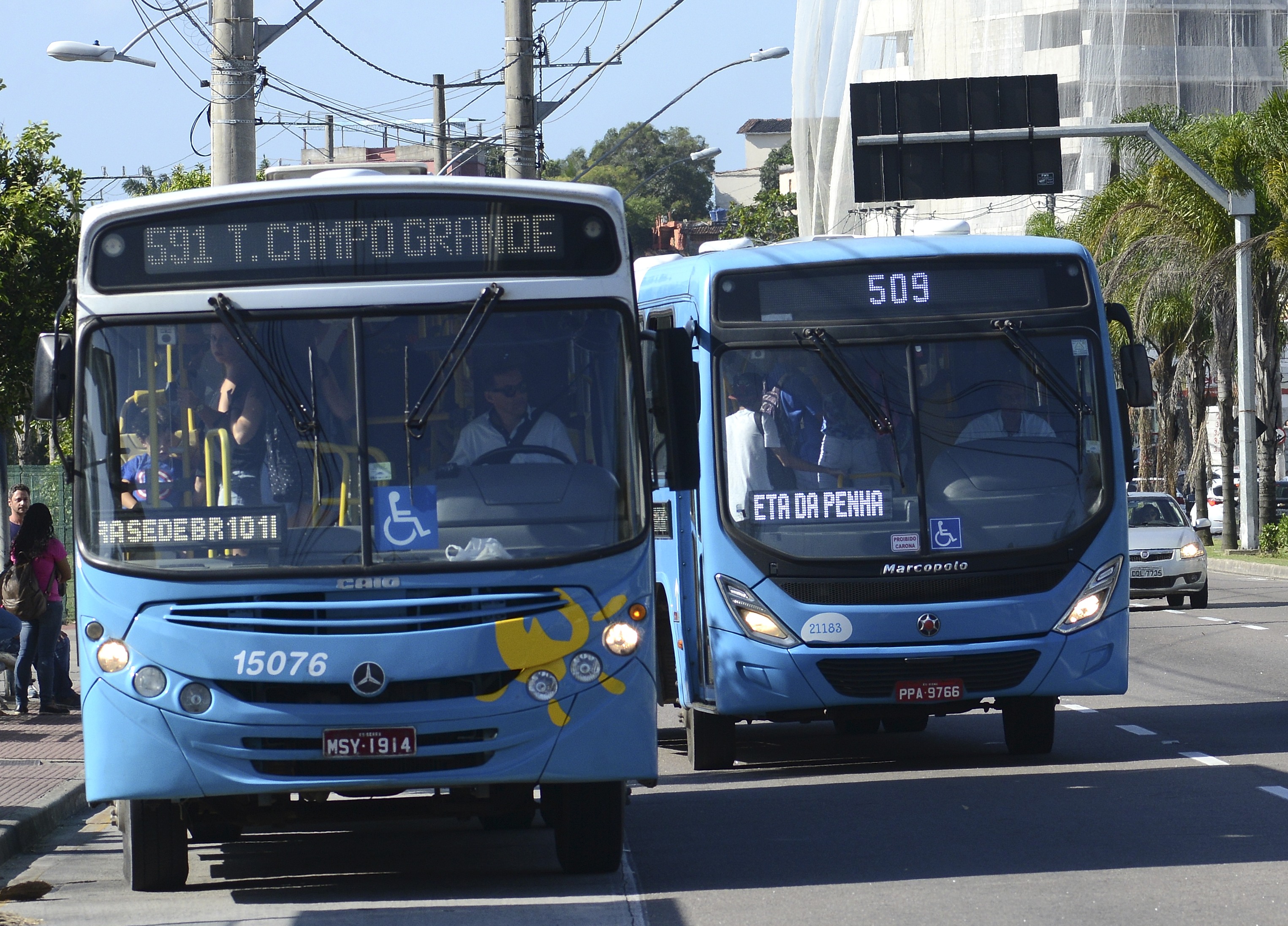 A vacinação dos rodoviários será marcada por um ato simbólico nesta quarta-feira (26). Foto: Chico Guedes