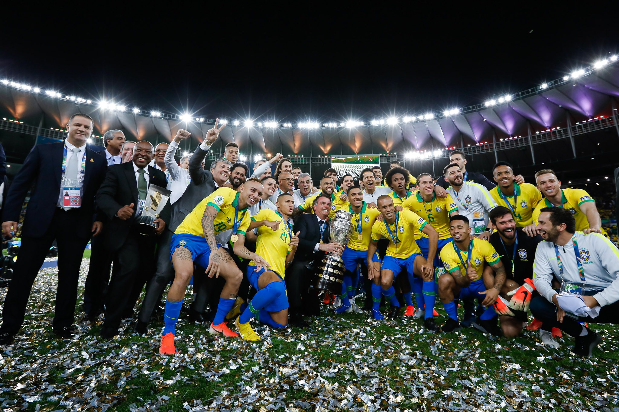 Bolsonaro Copa América