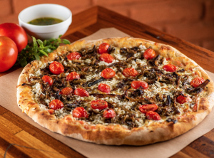 Pizza "Levíssima", da confeitaria Monte Libano