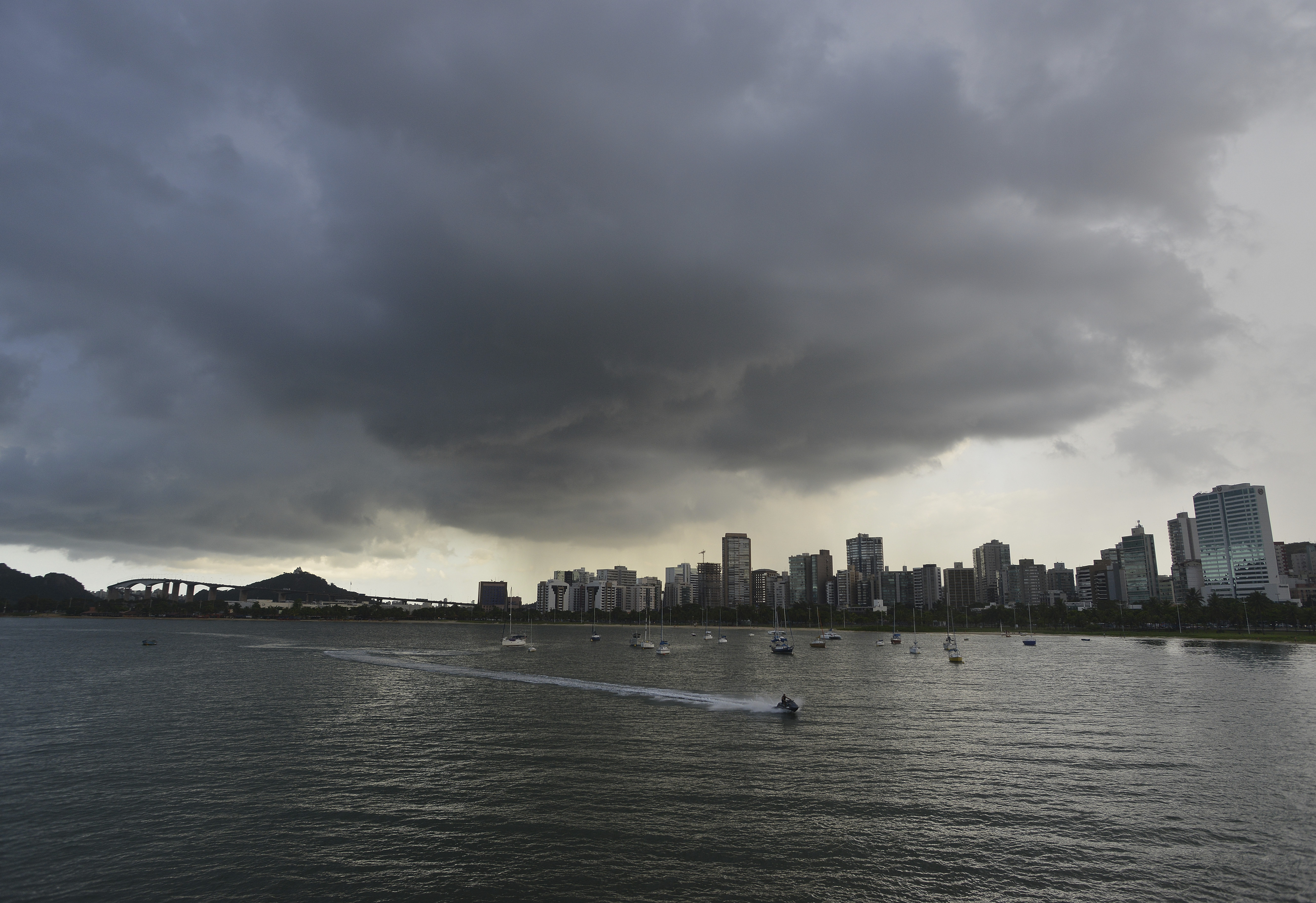 Semana será nublada em todo o Espírito Santo. Foto: Chico Guedes