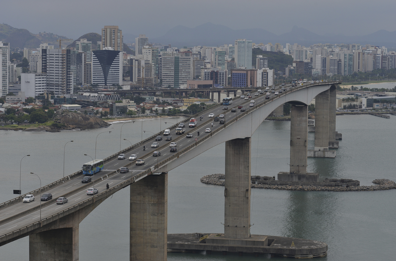 Obras de ampliação da Terceira Ponte começam em Vila Velha. Foto: Chico Guedes
