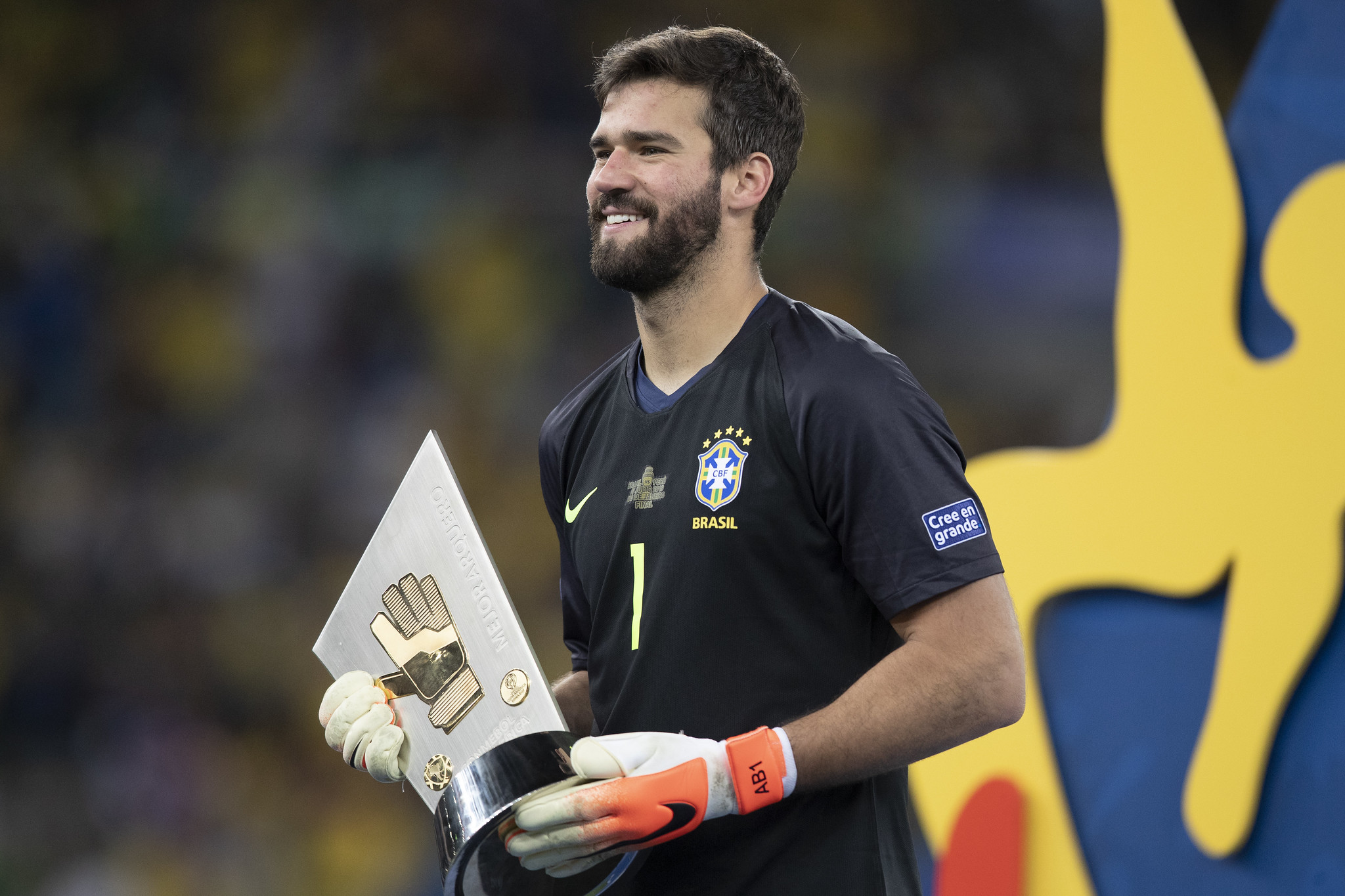 Alisson Becker, goleiro da seleção brasileira