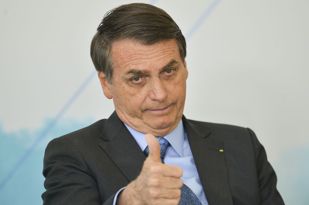 Bolsonaro ironiza manifestação por impeachment: 'Vi uma carreata monstro de uns 10 carros'. Foto: Marcelo Camargo/Agência Brasil