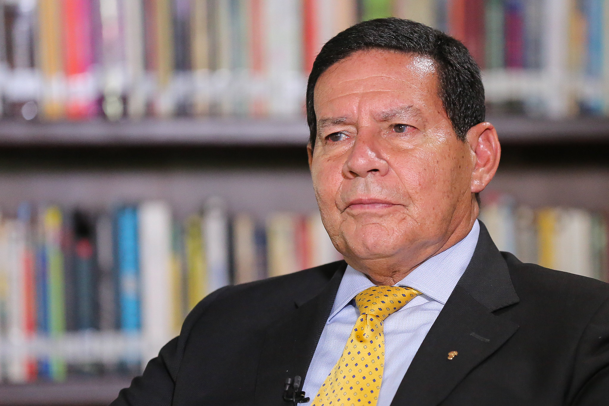Mourão reconhece vitória de Biden, mas diz não responder pelo governo. Foto: Romério Cunha/VPR