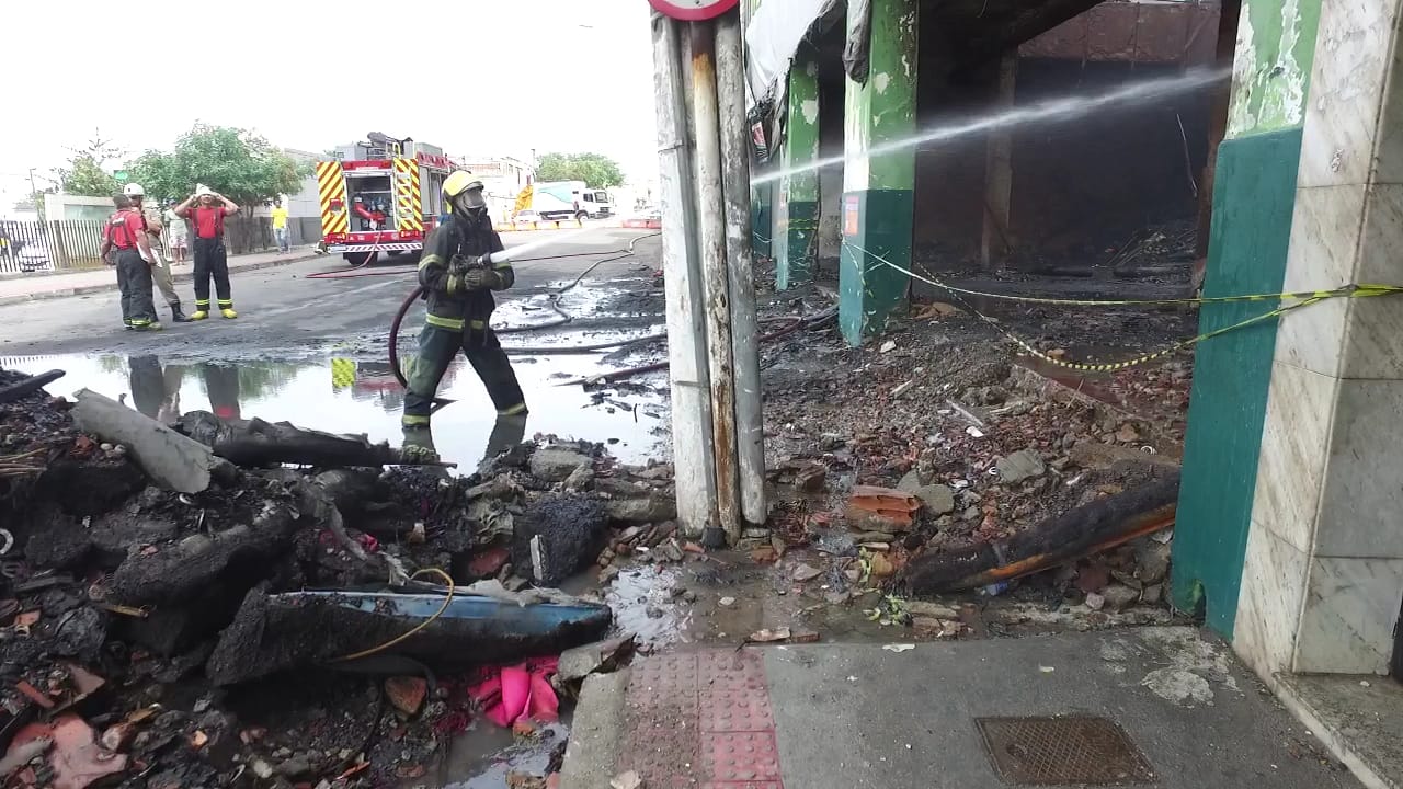 Incêndio Vila Rubim