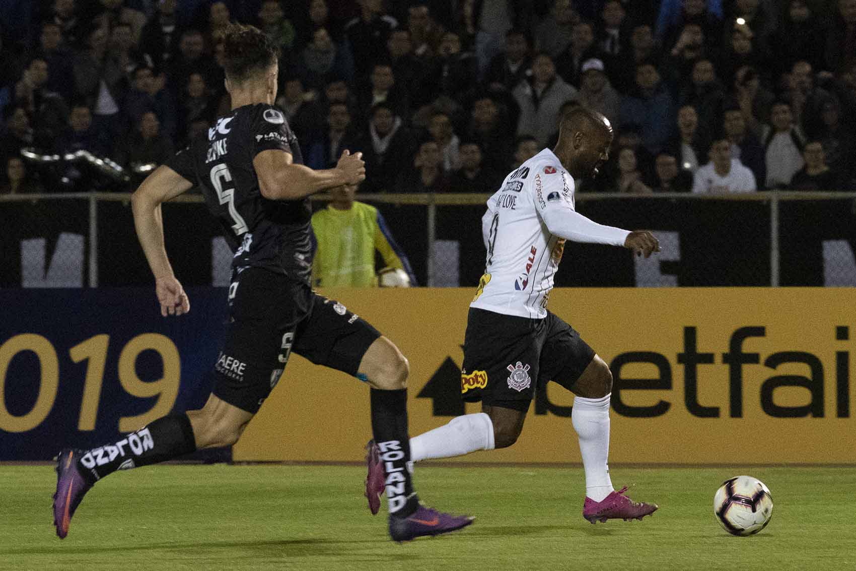equipe se despede da Copa Sul-Americana. Foto: Daniel Augusto Jr/Agência Corinthians