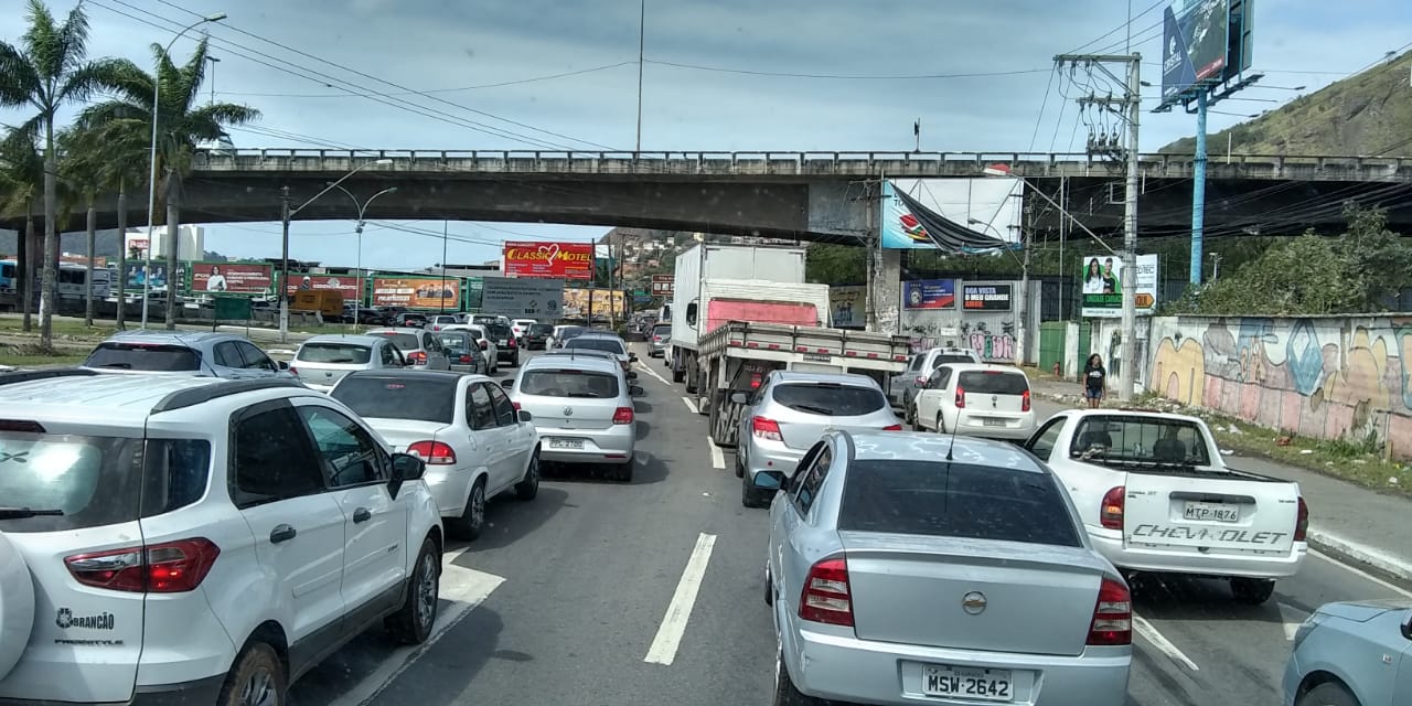 Poluição causada por ônibus cai mais de 50% durante a pandemia em SP. Foto: Ouvinte BandNews FM Espírito Santo