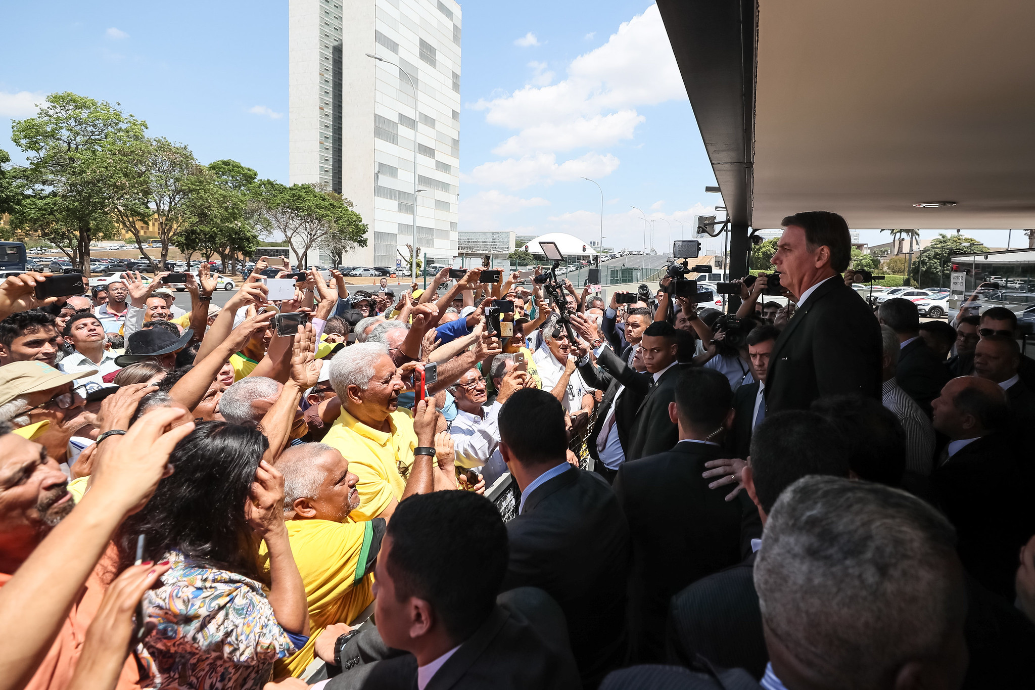 Encontro entre o presidente Jair Bolsonaro com grupo de Garimpeiros no Palácio do Planalto. Foto: Isac Nóbrega/PR