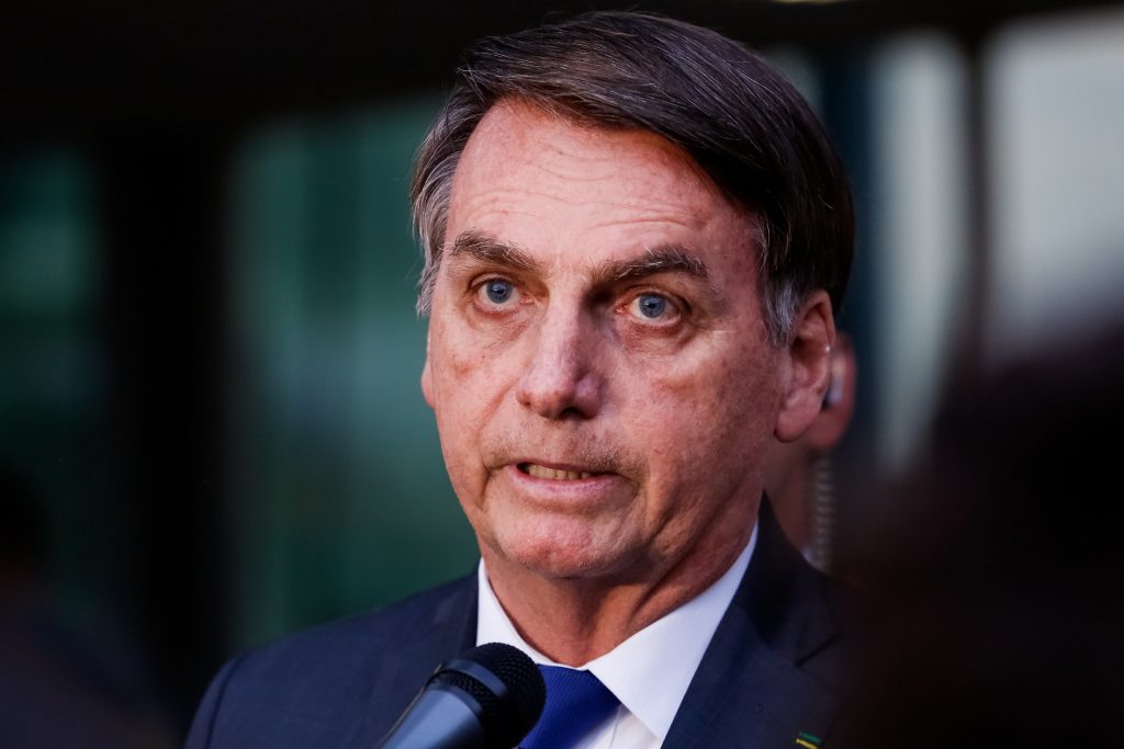 "Lula continua com todos os crimes dele nas costas", diz Bolsonaro. Foto: Carolina Antunes/PR