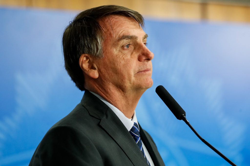 Bolsonaro diz que não deixará o PSL por “livre e espontânea vontade”. Foto: Alan Santos/PR