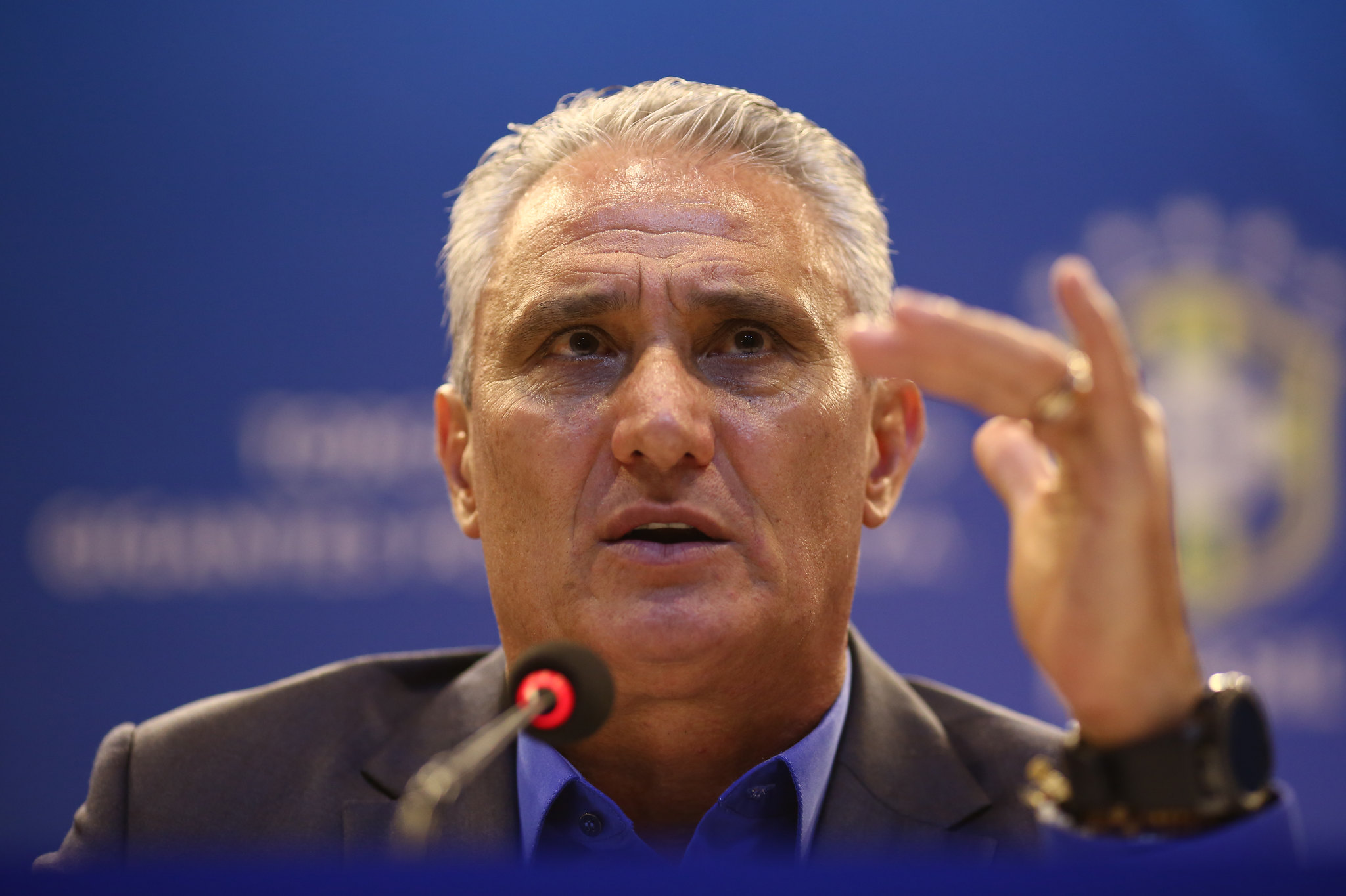 Tite convoca seleção sem Neymar e atletas do Flamengo. Foto: Lucas Figueiredo/CBF