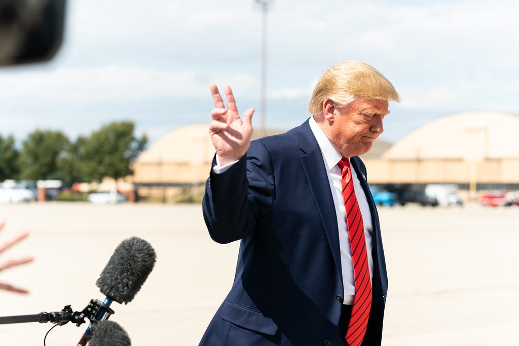 Palestinos rejeitam plano de paz de Donald Trump. Foto: Shealah Craighead/Official White House