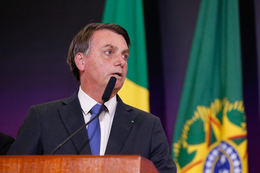 Bolsonaro é denunciado a tribunal Internacional por incitar genocídio indígena. Foto: Carolina Antunes/PR.