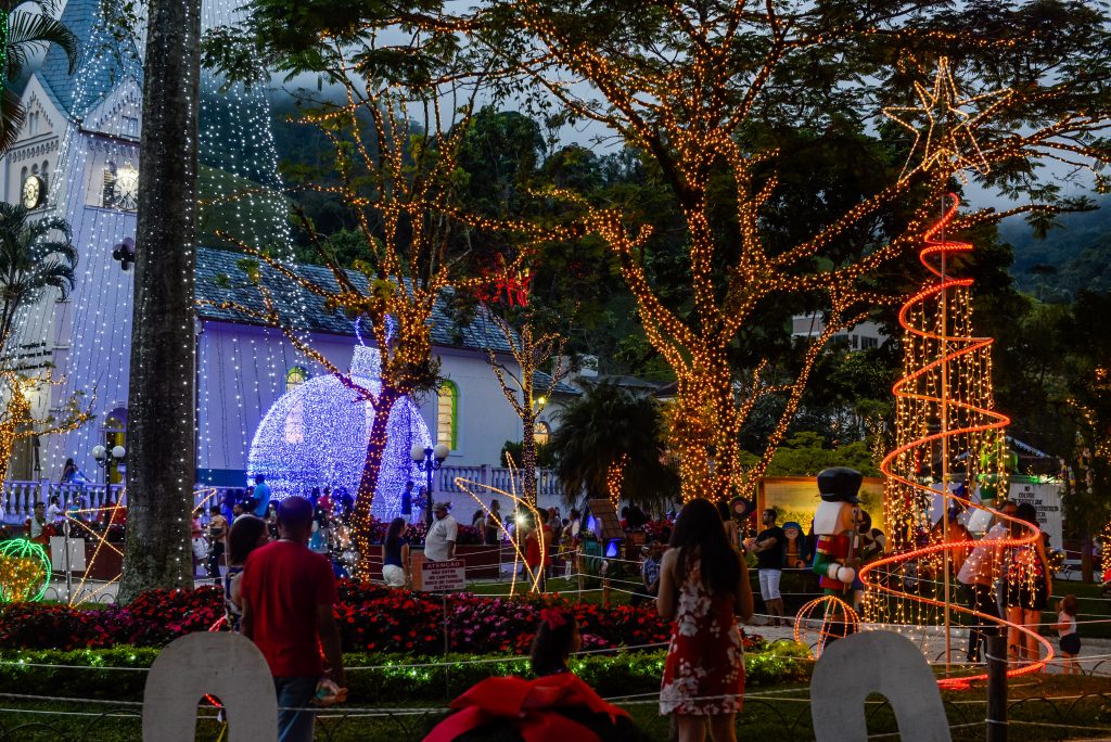 Brilho de Natal em Domingos Martins. Foto: Divulgação/Prefeitura de Domingos Martins