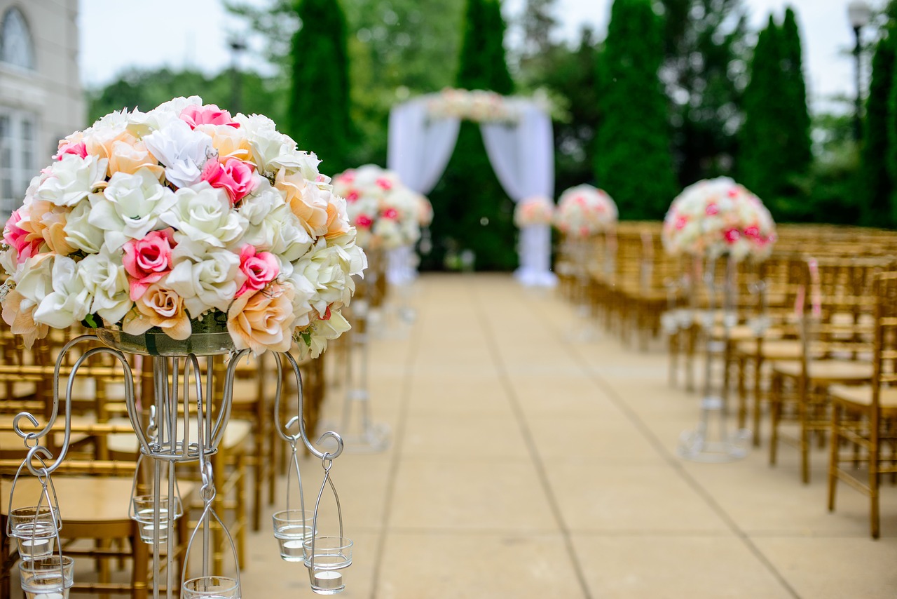Cerimônia de casamento ilustrativa. Foto: Pixabay
