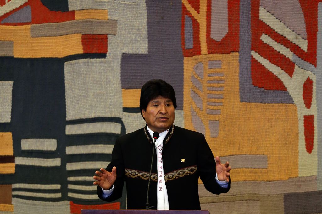 Evo Morales renuncia à presidência da Bolívia. FOTO: José Cruz/Agência Brasil