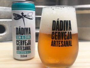 Golden Ale da Dádiva tem 0,5% de álcool. Foto: Divulgação