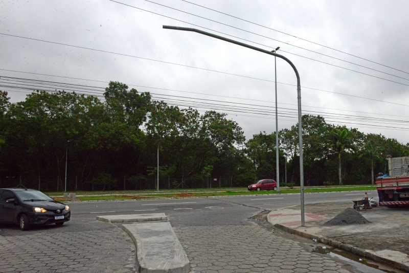 Cruzamento vai ligar a rua Carlos Gomes Lucas à rodovia Norte Sul. Foto: Carlos Antolini/PMV