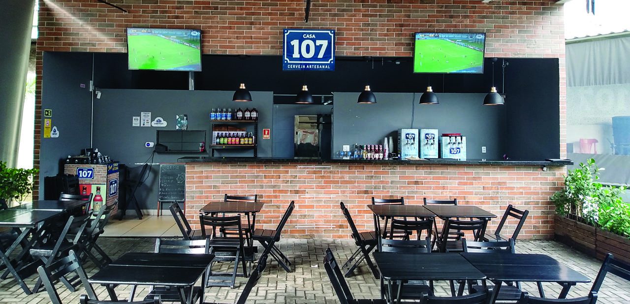 A Casa 107, no shopping Mestre Álvaro, vai exibir a partida. Foto: Divulgação