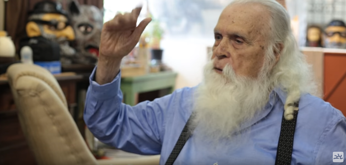 Aos 92 anos, morre o artista pernambucano Francisco Brennand. Foto: Reprodução/Youtube