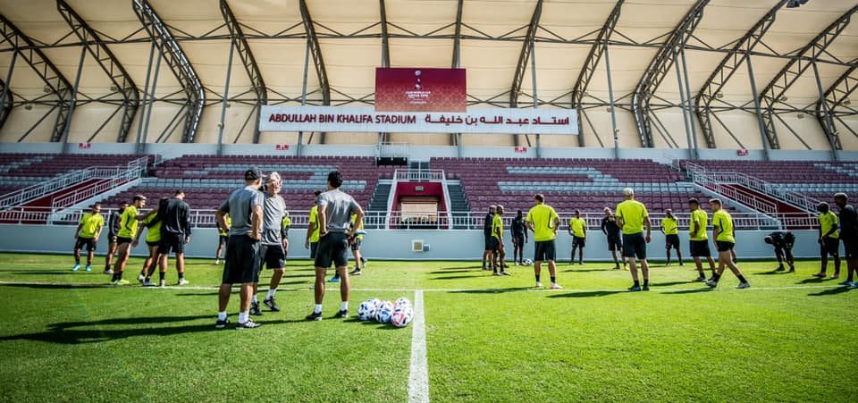 O Flamengo enfrenta o Al-Hilal, da Arábia Saudita, nesta terça-feira, às 14h30, no estádio Internacional Khalifa, em Doha. Foto: Alexandre Vidal / CRF