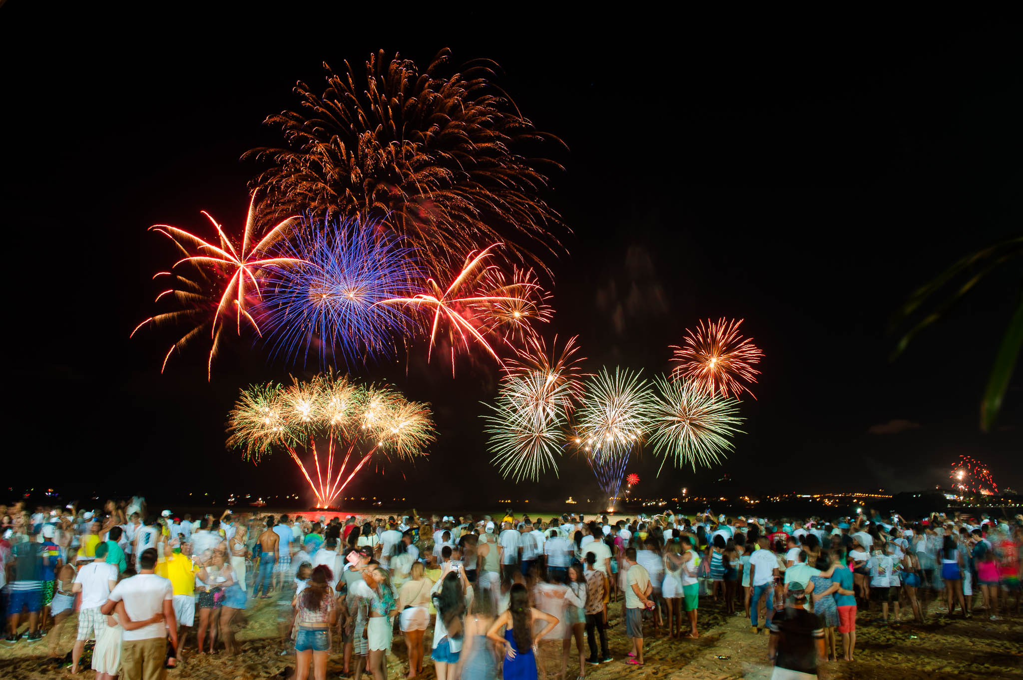 A redução do barulho se deve a um novo tipo de fogos que garante menos incômodo aos animais e pessoas sensíveis. Foto: Foto: PMV/Diego Alves