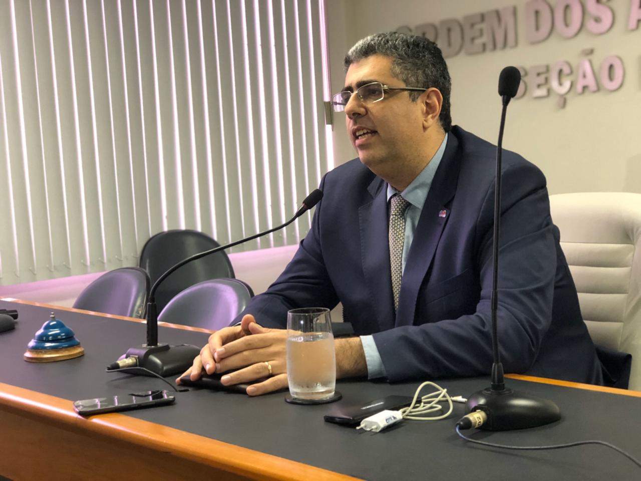 José Carlos Rizk Filho é presidente da OAB-ES. Foto: Divulgação