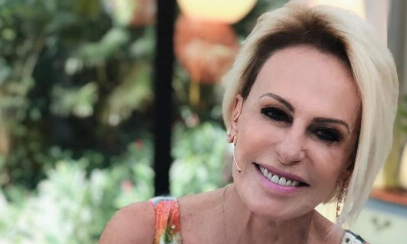 Apresentadora Ana Maria Braga. Foto: Reprodução/Instagram