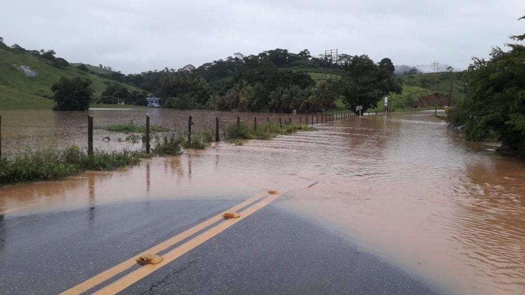 BR-482, que liga Alegre a Cachoeiro. Foto: Internauta