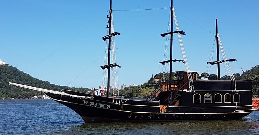 Barco Pirata invade Vitória. Foto: Divulgação/Capixaba Turismo