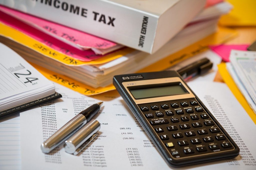 Contabilidade; imposto; economia. Foto: Pixabay