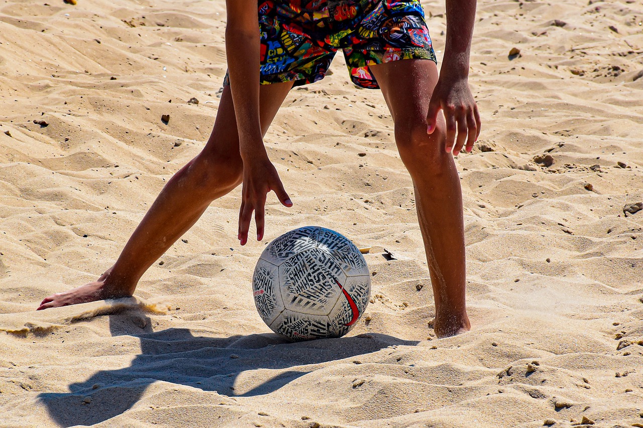 Esporte na areia. Foto: Pixabay