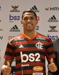 Pedro Rocha no Flamengo. Foto: Reprodução/Facebook