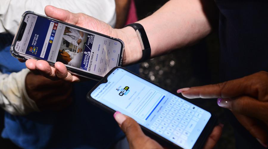 Vila Velha lança WiFiVV na Praça Duque de Caxias. Foto: Divulgação/PMVV