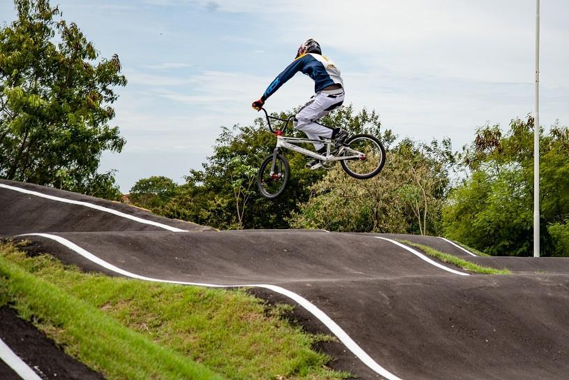 Campeonato de bicicross na Serra. Foto: Everton Nunes/Secom-PMS