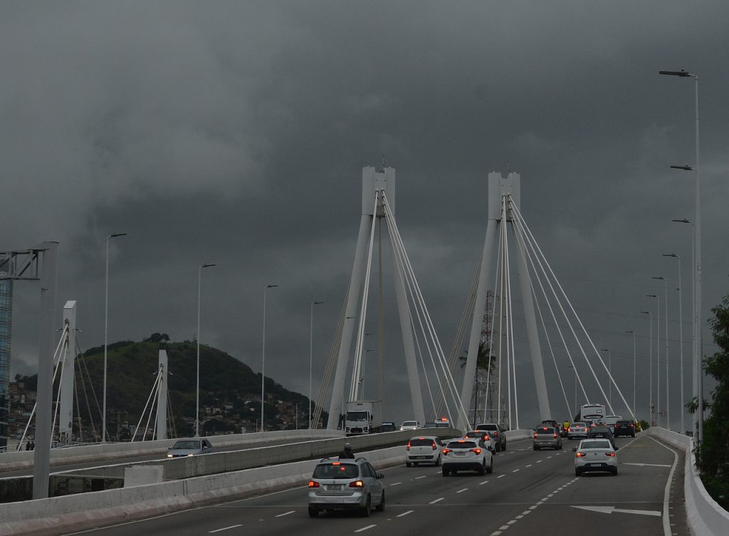 Frente fria; chuva; nublado. Foto: Chico Guedes