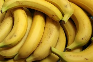 Fruta; banana. Foto: Pixabay