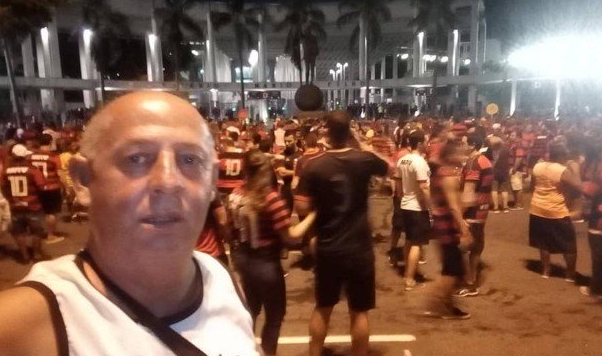 Torcedor Roberto Almeida Vieira. Foto: Reprodução/Facebook