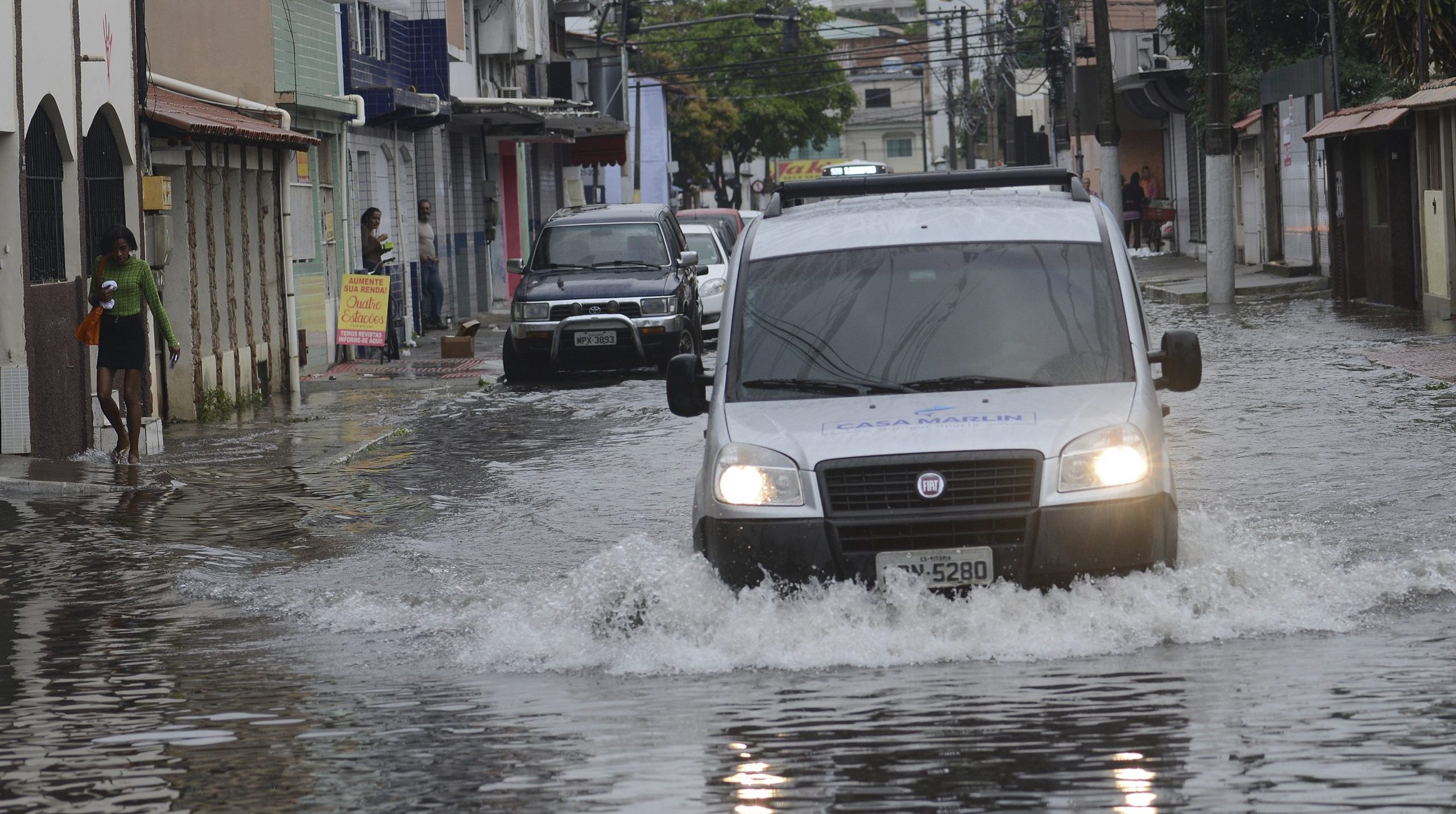 Alagamentos já são problemas antigos de Vila Velha. Foto: Chico Guedes