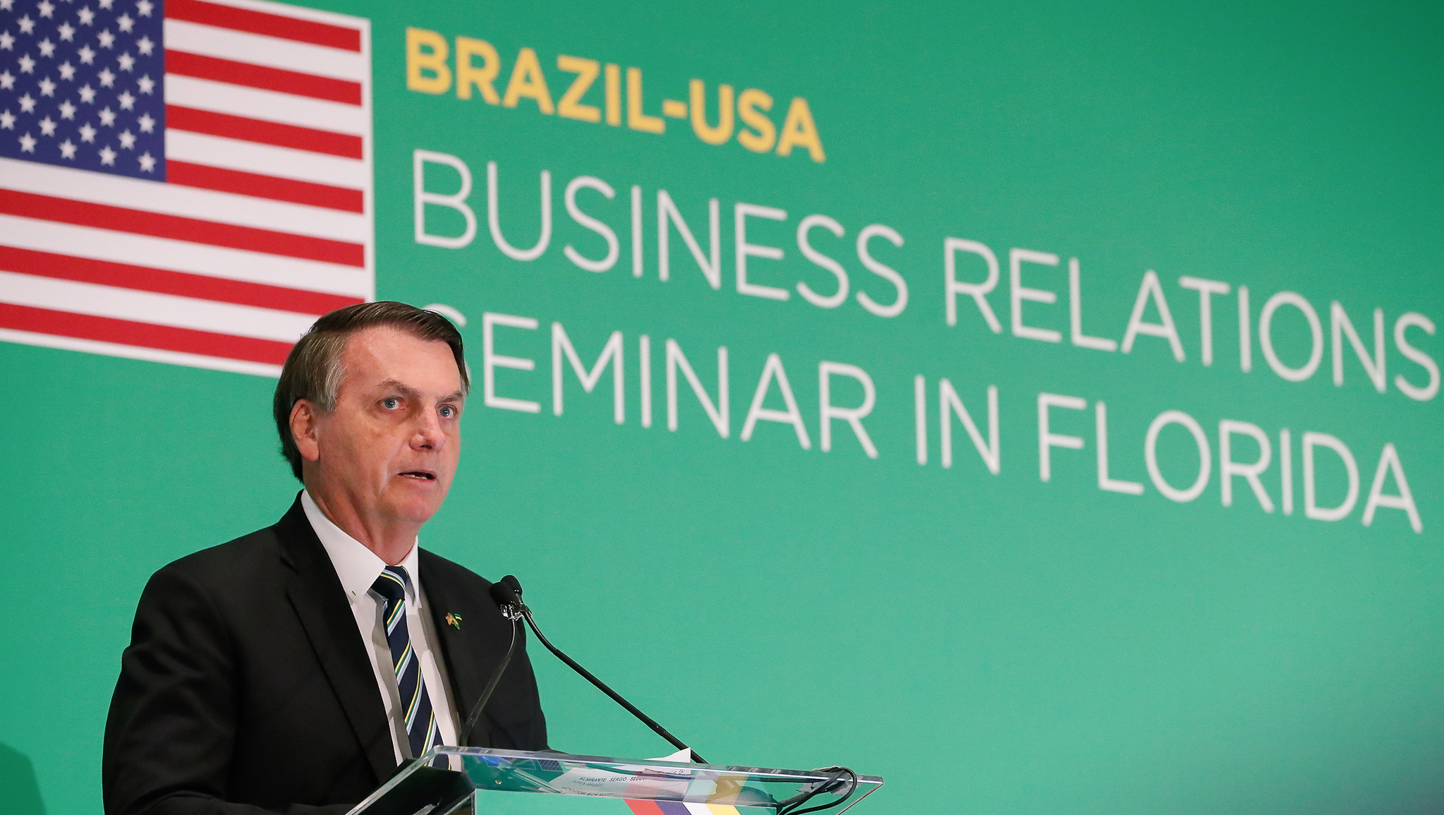 Bolsonaro diz nos EUA que houve ‘fraude’ no 1º turno da eleição de 2018. Foto: Alan Santos/PR