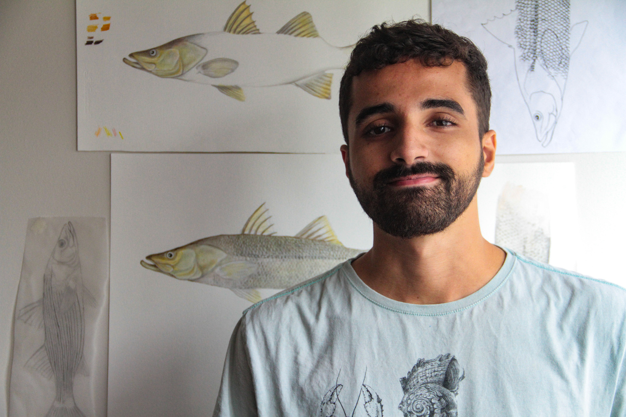 Igor Maia visitou e conheceu a Ilha das Caieiras por três meses. Foto: Luara Monteiro/Divulgação