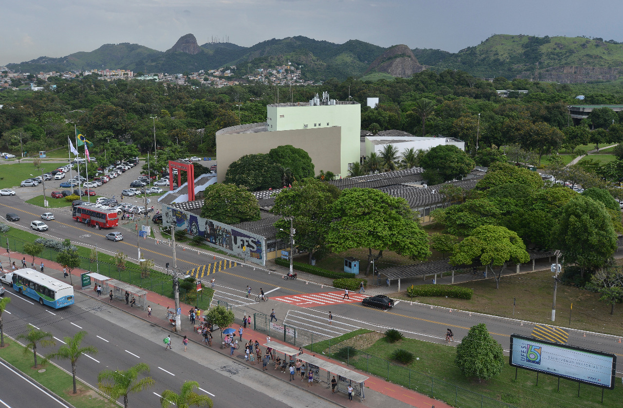 Vista aérea da Ufes. Foto: Chico Guedes