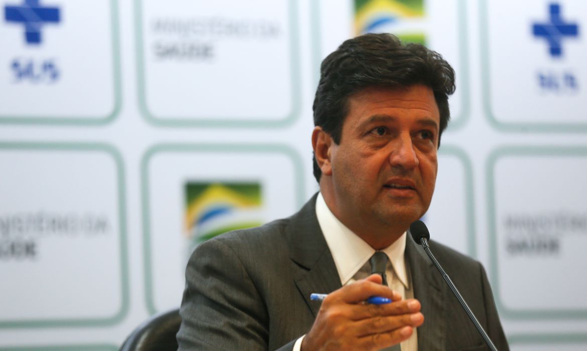 Troca no ministério deve ocorrer nesta quinta ou sexta, diz Mandetta. Foto: Marcello Casal Jr/Agência Brasil
