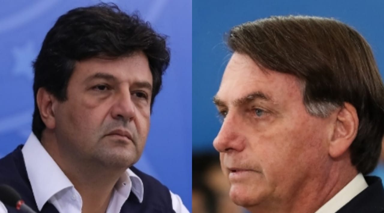 Em livro, Mandetta acusa Bolsonaro de negacionismo. Foto: José Dias/Marcos Corrêa/PR