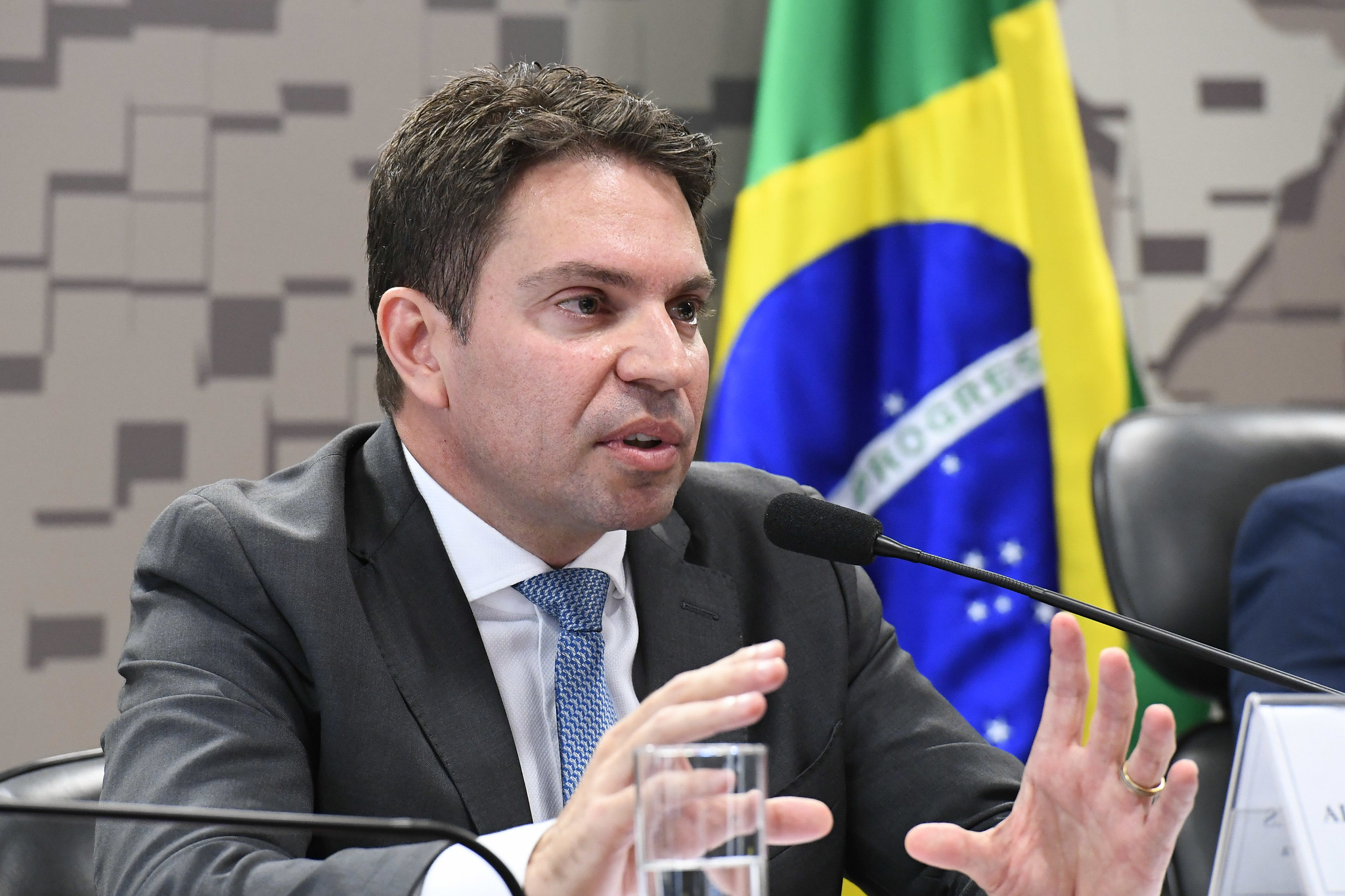 A nomeação de Alexandre Ramagem para o cargo de diretor-geral da PF foi publicada nesta terça no Diário Oficial da União. Foto: Marcos Oliveira/Agência Senado