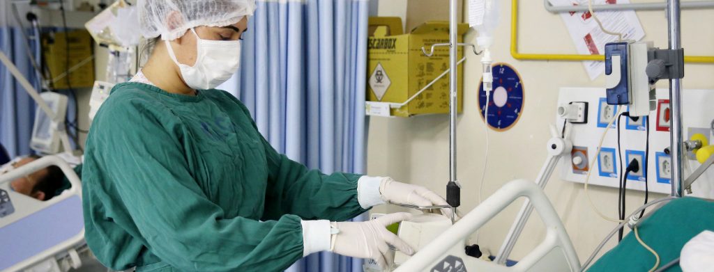 Rio tem 72% dos leitos de UTI com doentes por covid. Foto: Divulgação