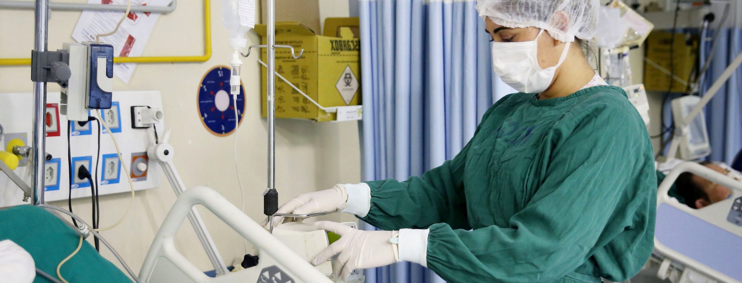 Rio tem 72% dos leitos de UTI com doentes por covid. Foto: Divulgação