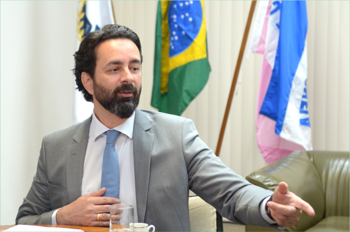 Presidente do Tribunal de Contas do Estado do Espírito Santo, Rodrigo Chamoun. Foto: Divulgação